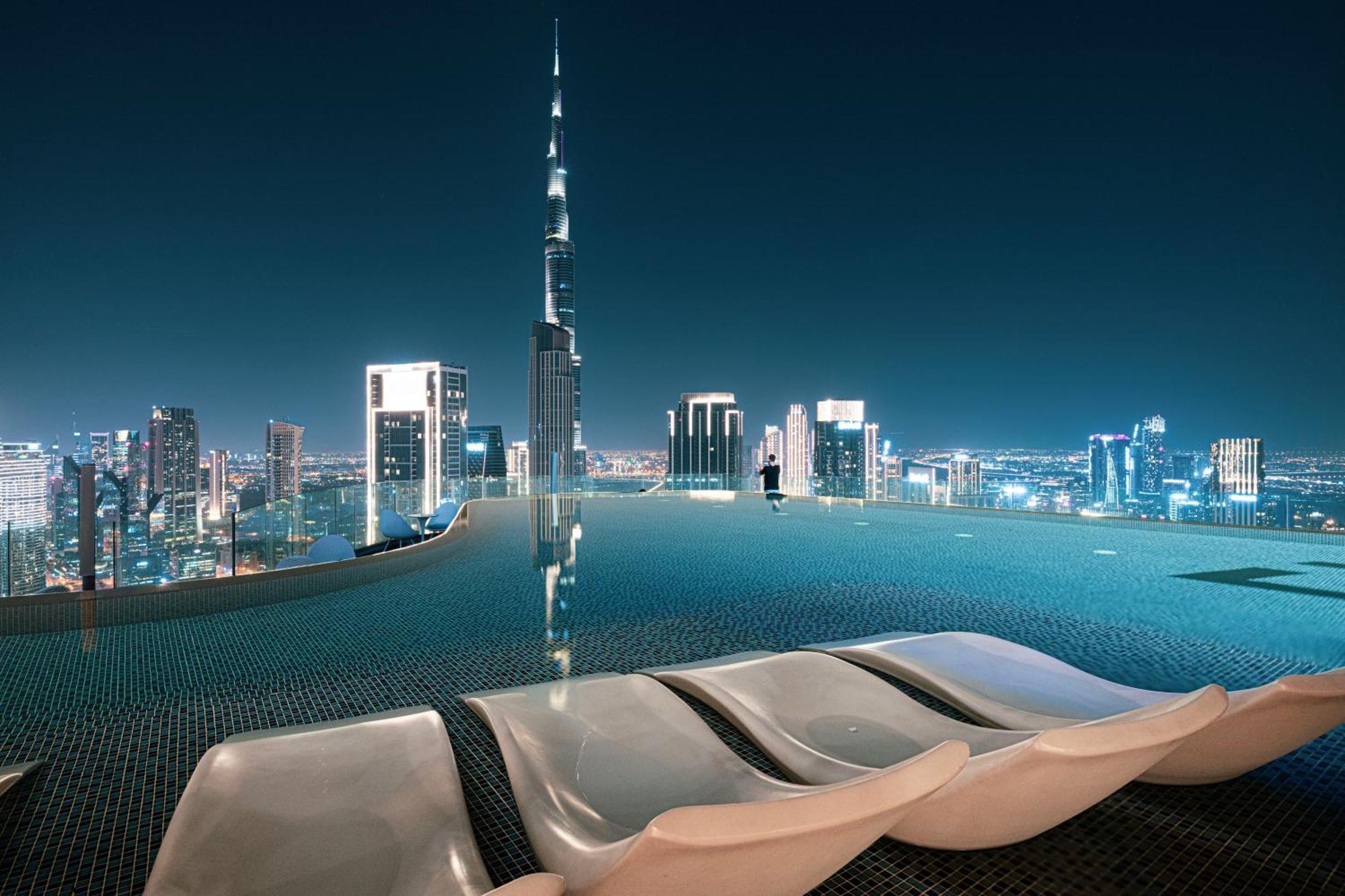 Highest Infinity Pool In Downtown Dubai公寓 外观 照片